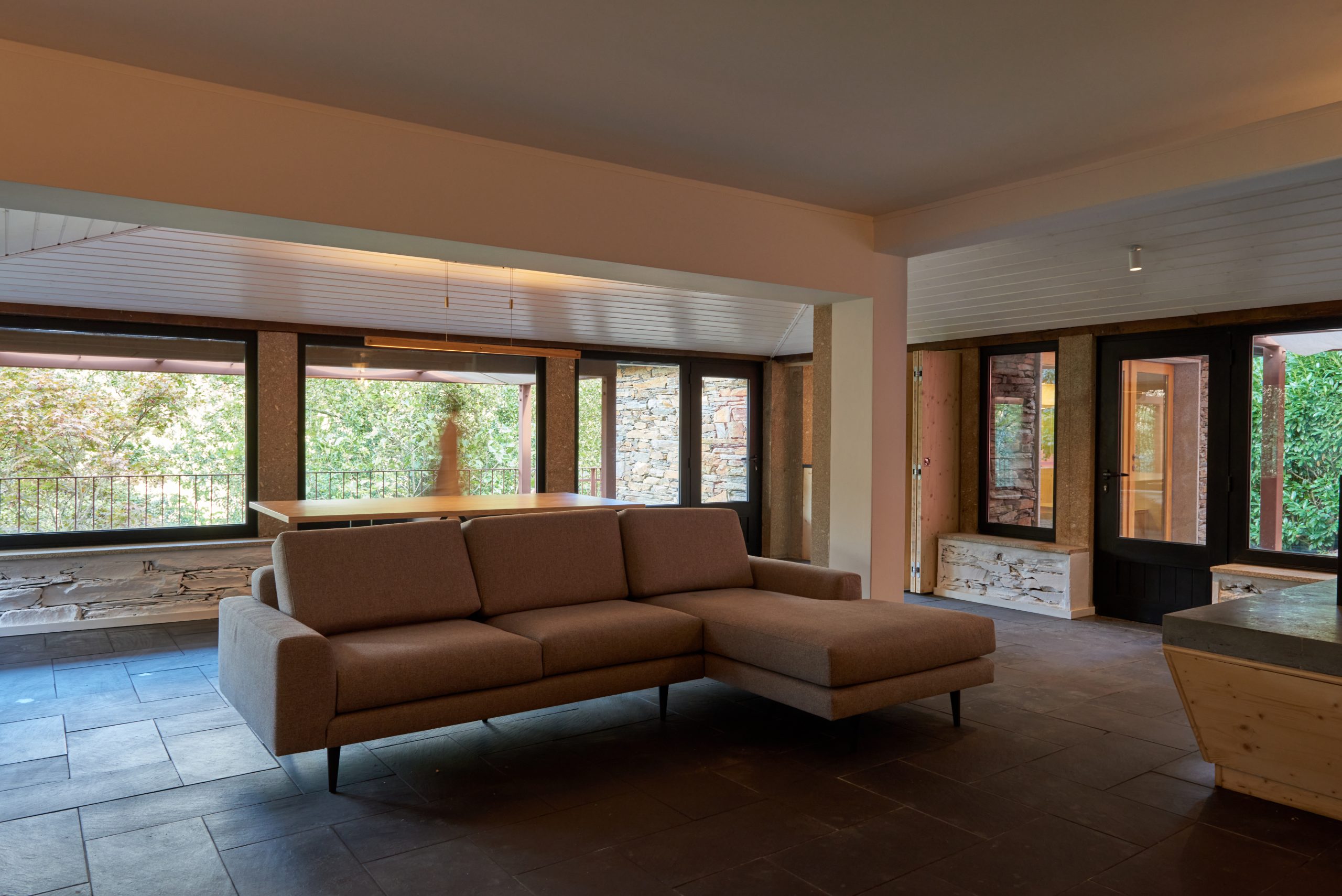 Self Sufficient Living - After: Expanded living and outdoor connection