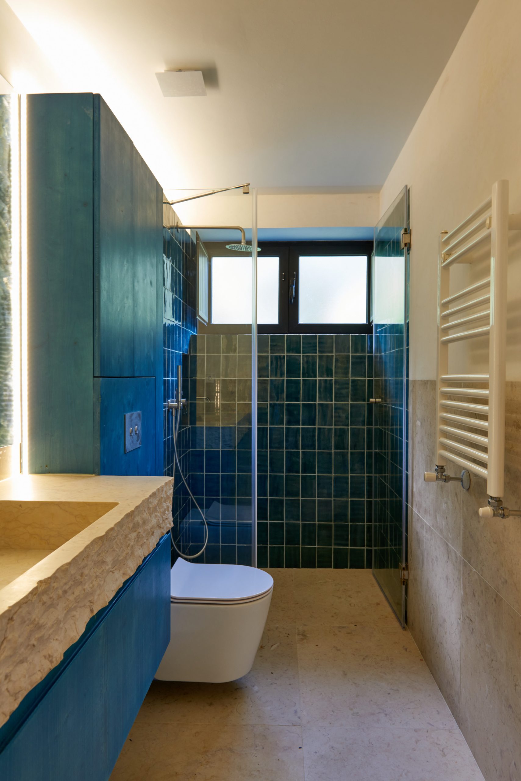 Self Sufficient Living - After: Crafted materials and light