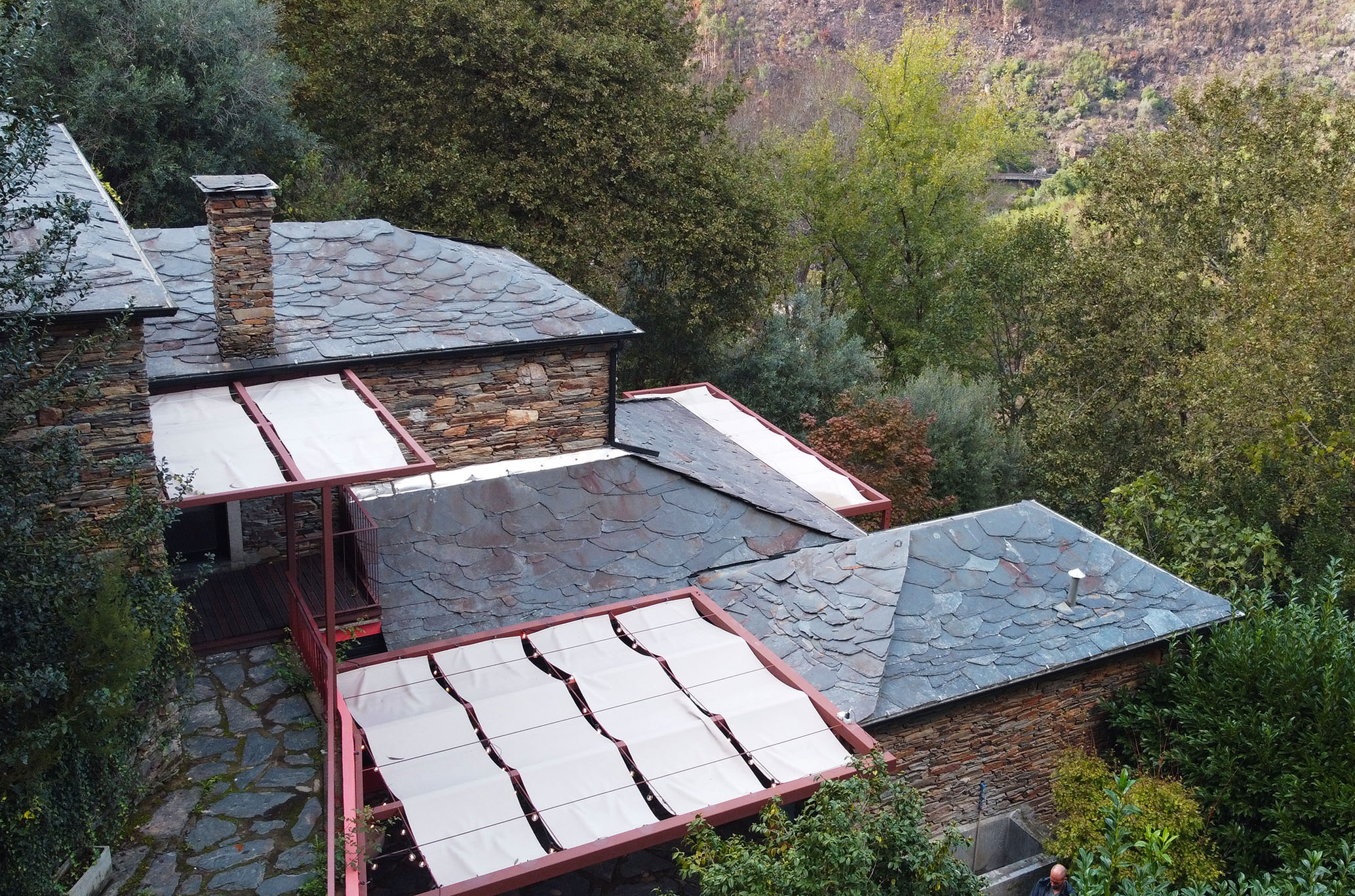 Self-Sufficient Living — After: Natural Shading and Cooling System