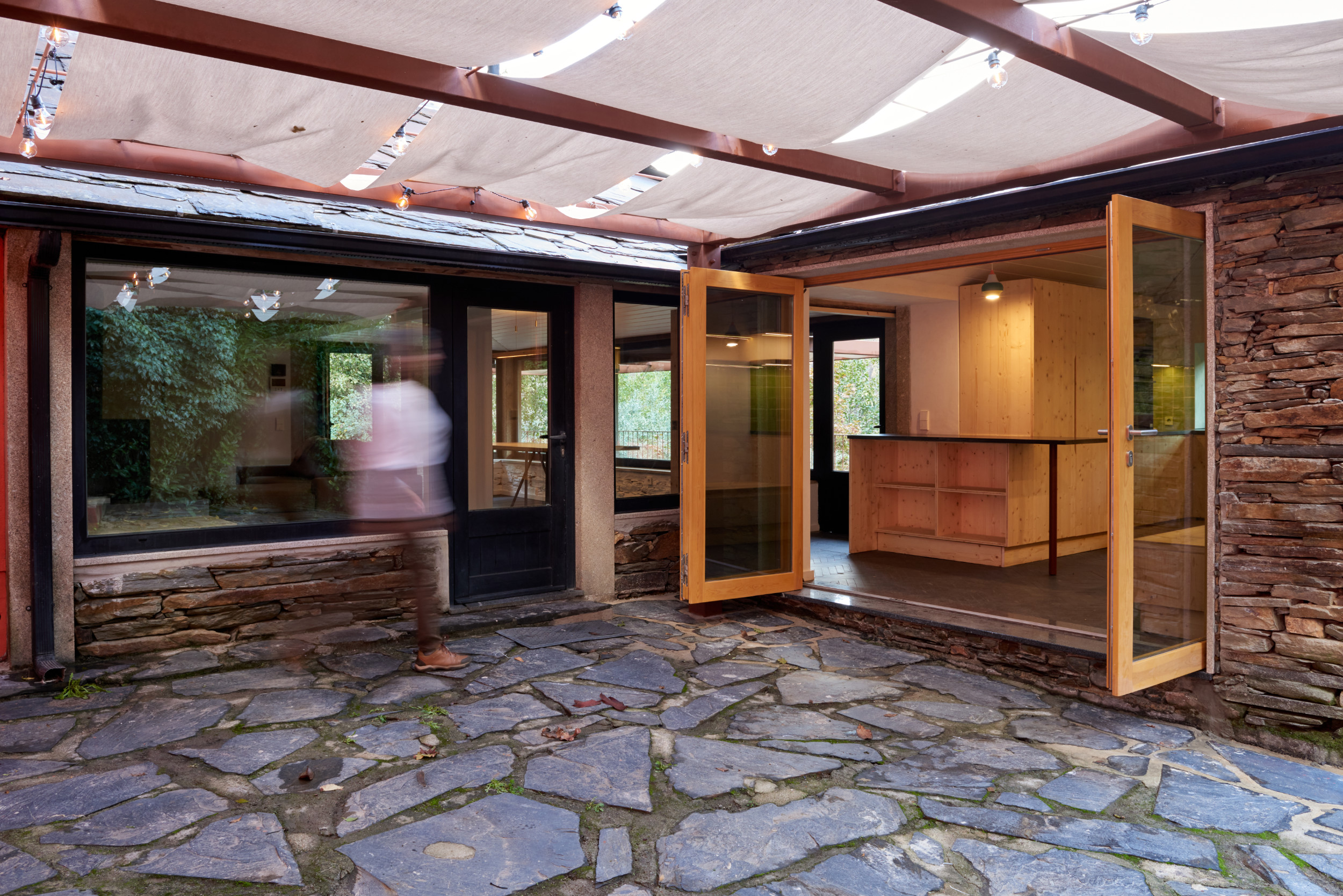 Self Sufficient Living - After: Natural light and open living