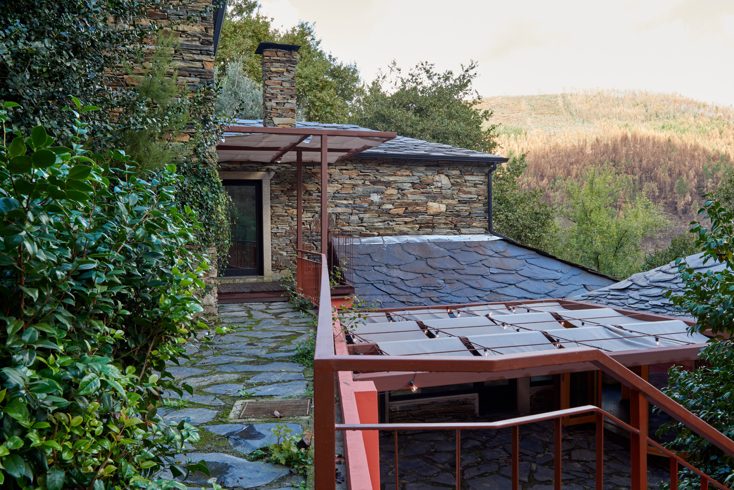 Self-Sufficient Living — After: Shaded outdoor spaces