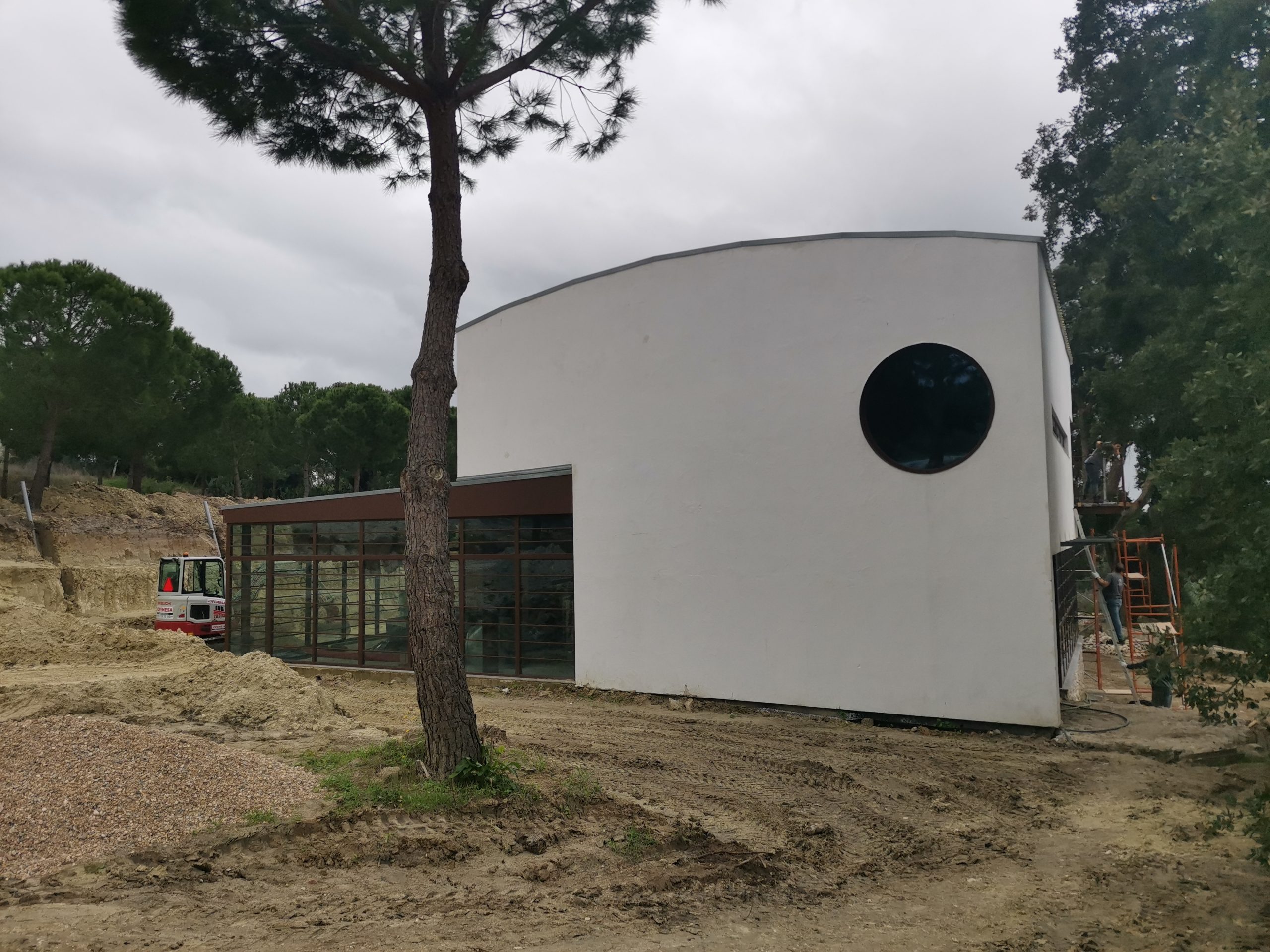 Former Factory Retreat — After: Openings and natural light