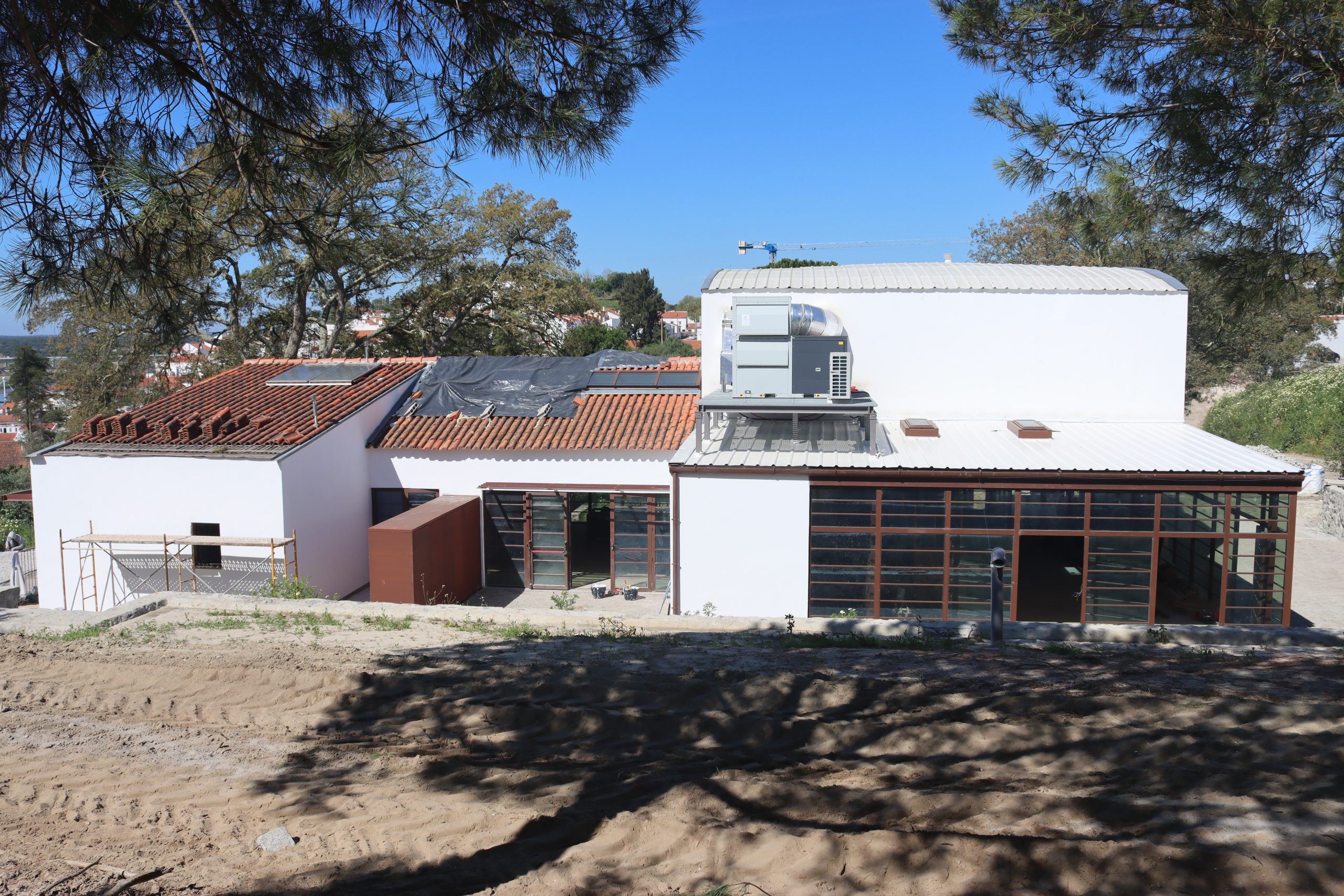 Former Factory Retreat — After: Natural and mechanical ventilation